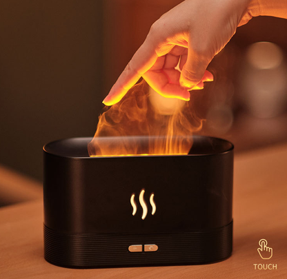 180ml Essential Oil Diffuser with Simulated Flame Effect