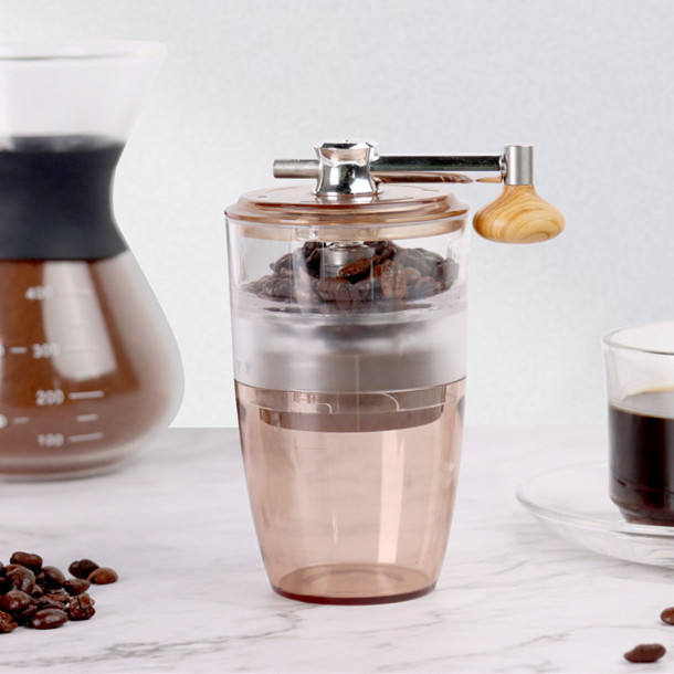 Portable Coffee Grinder, Electric and Manual 2-in-1 Café Grind