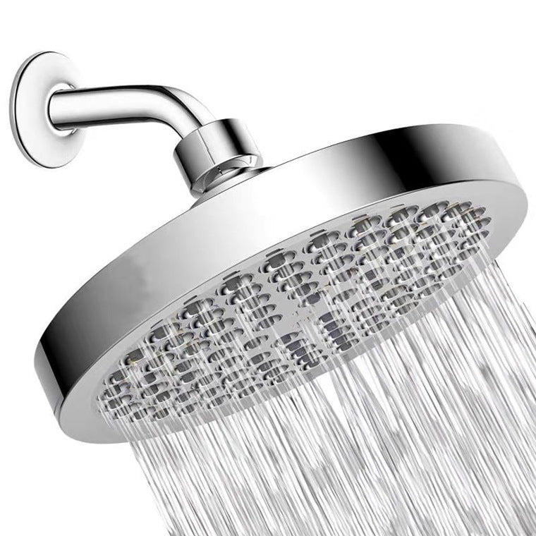 5 Modes 6 Inch High Pressure ABS Chrome Plated Round Rainfall Shower Head