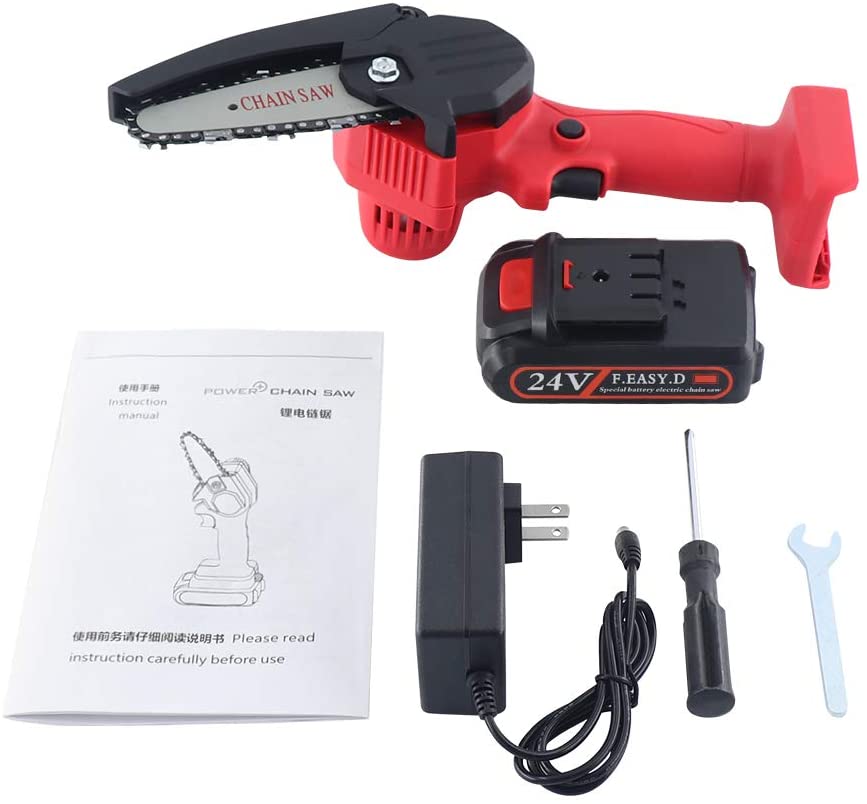 One Hand Electric 21V Chainsaw
