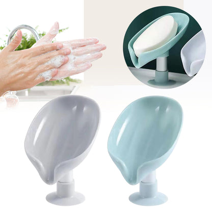 Leaf Shape Decorative Drainage Soap Holder