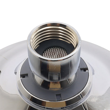 5 Modes 4 Inch High Pressure ABS Chrome Plated Round Rainfall Shower Head