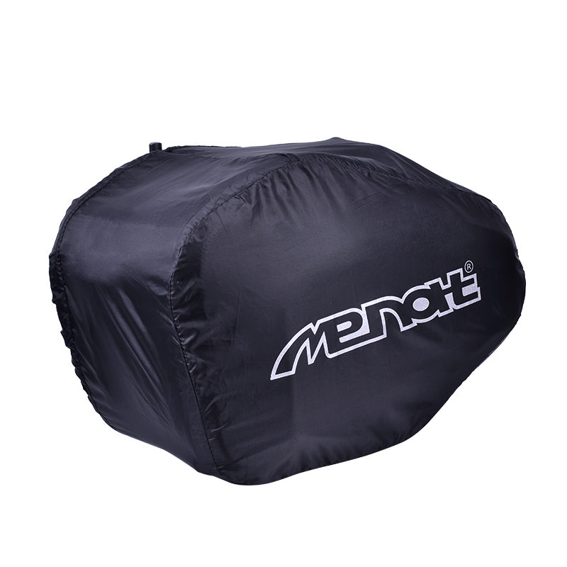 Hard-shell Geometric Helmet Waterproof Tail Bag Motorcycle Side Saddlebag For Riding