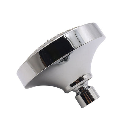 5 Modes 4 Inch High Pressure ABS Chrome Plated Round Rainfall Shower Head