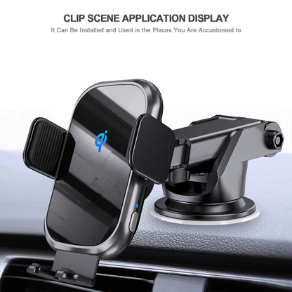AutoGrip 15W Qi Wireless Car Charger