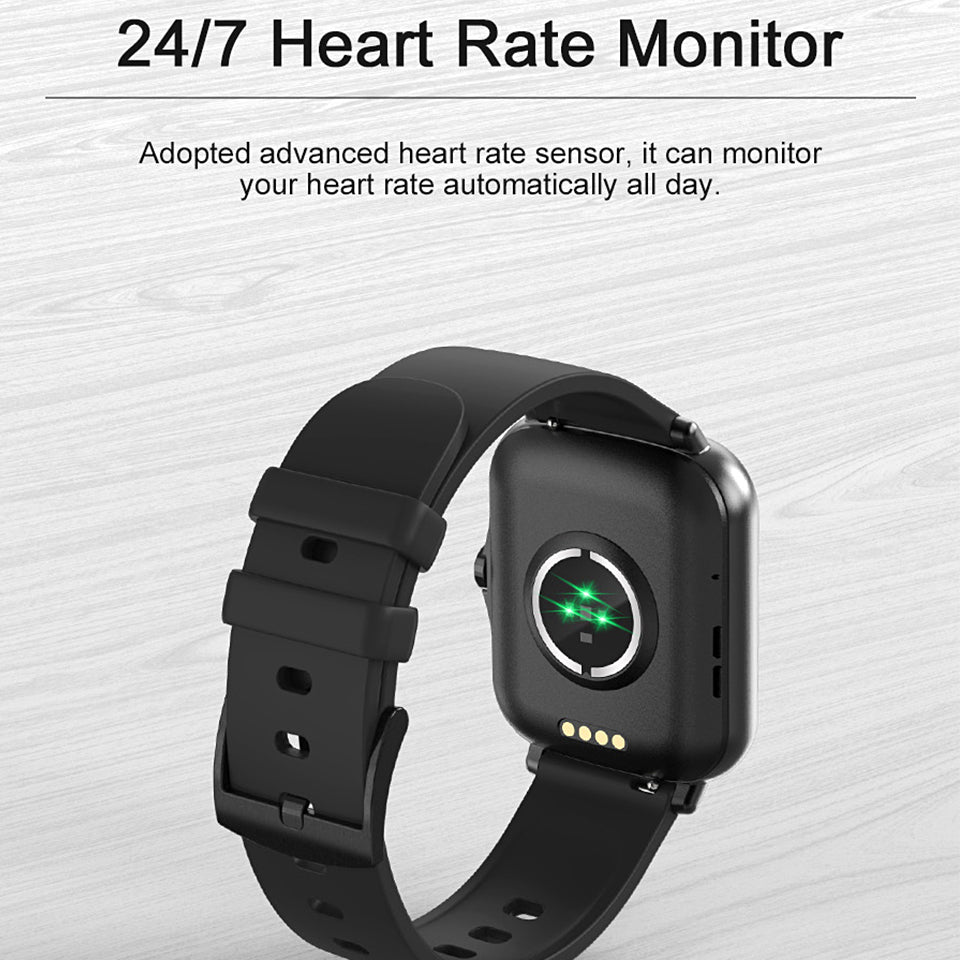 Y20PRO 1.7 inch Screen BT Call Independent Music Playback Heart Rate Smartwatch