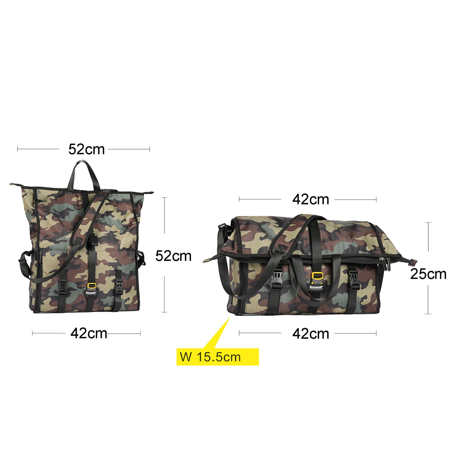 Multi-function Riding Messenger Bag