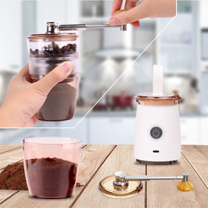 Portable Electric Coffee Grinder Cordless Usb Grinding Core Coffee