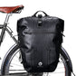 Waterproof 30L Backpack Rack Rear Pannier Packing for Urban Bicycle Cargo Backpacking Rucksack