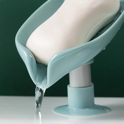 Leaf Shape Decorative Drainage Soap Holder
