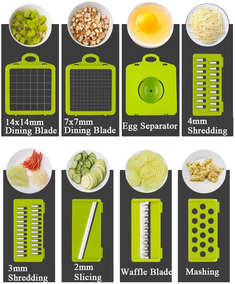 Vegetable and Fruit Slicer Chopper Spiralizer Cutter Cooking Tool