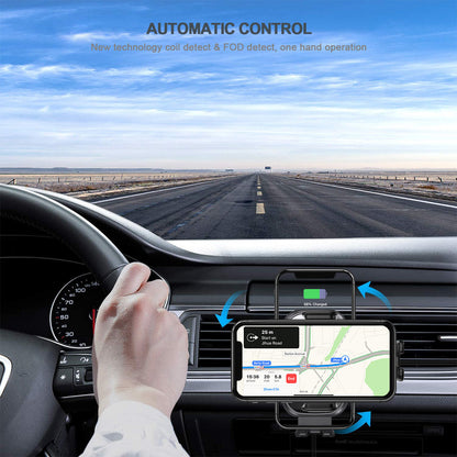 AutoGrip 15W Qi Wireless Car Charger