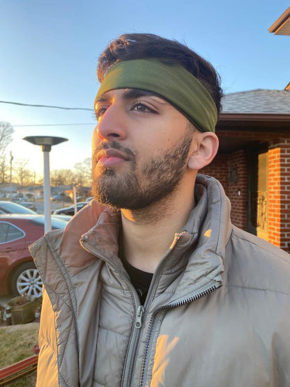 Multi-Use Headwear, Bandana, Neck Gaiter, Head Wrap, Headband, Face Mask Scarf - marjan nyc inc