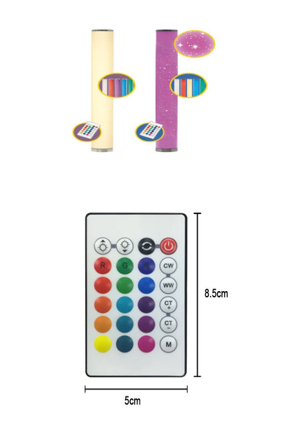 LED Floor Lamp | Ambient Cylinder Light (2-Pack)