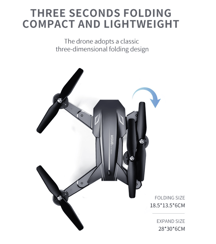 Drone XS816 4K - marjan nyc inc