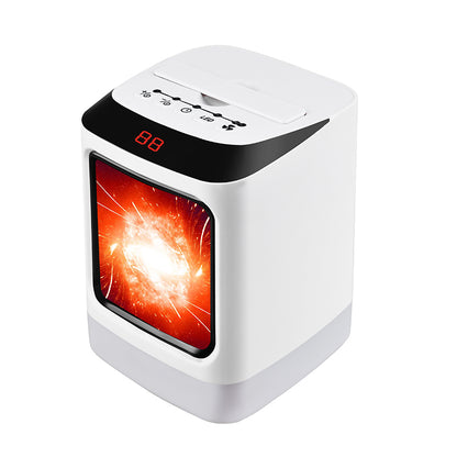 Electric Space Heater with LED Lights & Digital Display