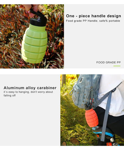 Silicone Collapsible Water Bottle - marjan nyc inc