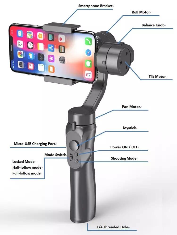 3-Axis Handheld Gimbal - marjan nyc inc