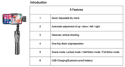 3-Axis Handheld Gimbal - marjan nyc inc