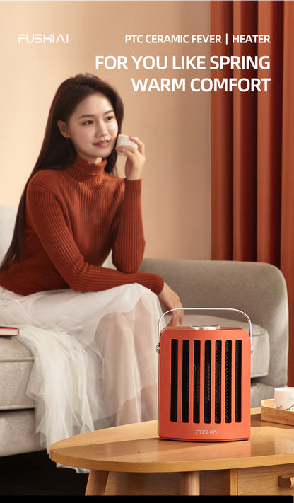 950W Ceramic Space Heater | 3-Speed Portable Heater
