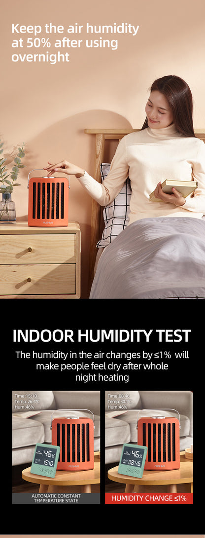 950W Ceramic Space Heater | 3-Speed Portable Heater