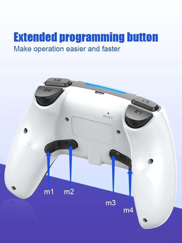 Joystick Game Controller PS5 Style Wireless Gamepad Controllers For PS4/PC/Phone - marjan nyc inc