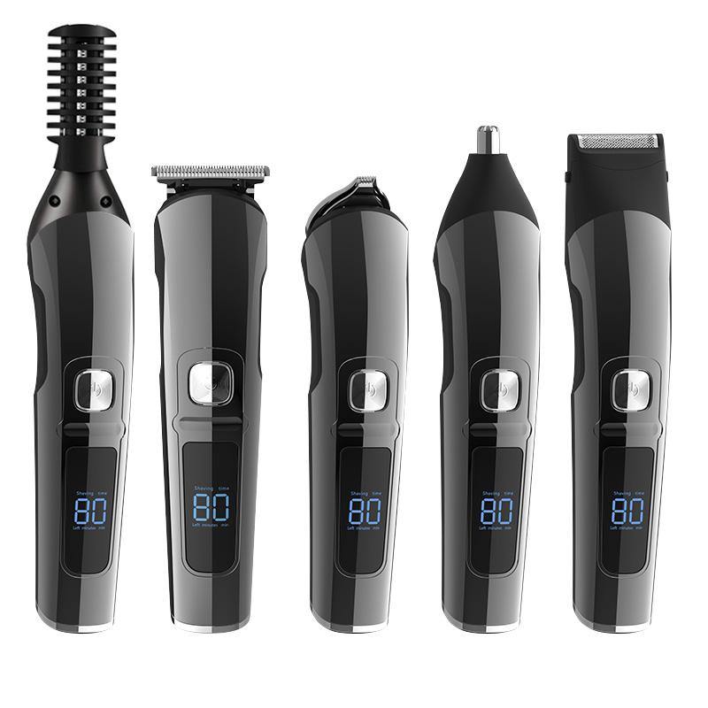 Electric Hair Cut Machine with Low Noise Rechargeable Cordless Close Cutting T Blade Hair Trimmer for Men - marjan nyc inc