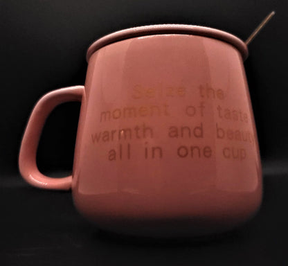 Smart Ceramic Sublimation Mug and Constant Temperature 55 Degree USB Electric Mug Warmer