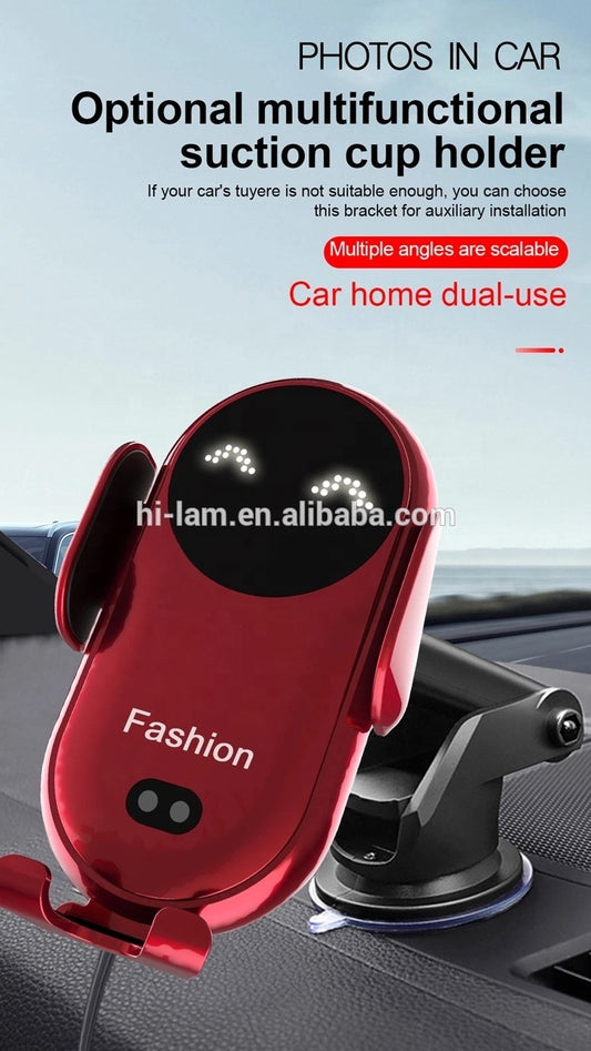 Suction Cup Mount for Smart Sensor Car Wireless Charger S11
