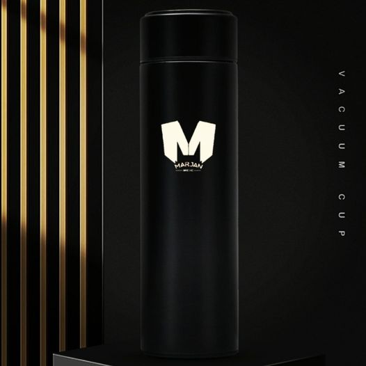 Smart Thermos Stainless Steel - Double Walled Insulated with LED Temperature Display - marjan nyc inc