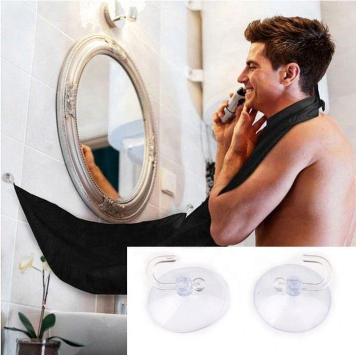 High-Grade Waterproof Polyester Pongee Care Trimmer Hair Shave Apron For Men - marjan nyc inc