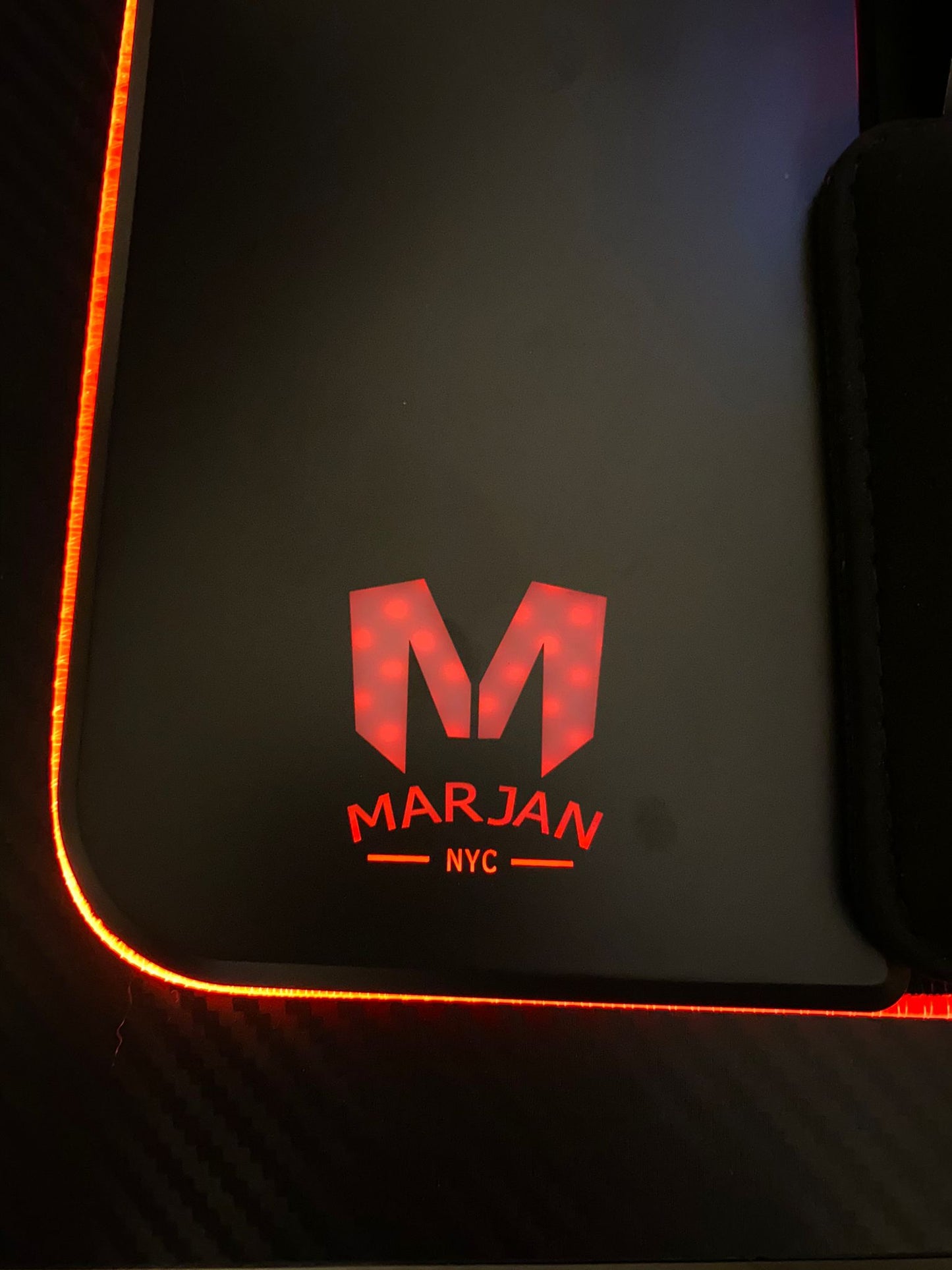 Wireless Charging RGB LED Gaming Mouse Pad - marjan nyc inc